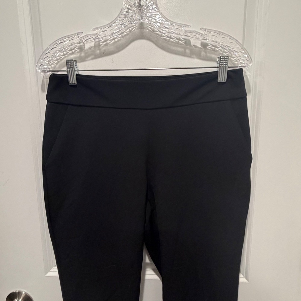 Tommy Bahama Womens Coastal City Pant IslandZone Stretch Black 4 - Picture 11 of 16
